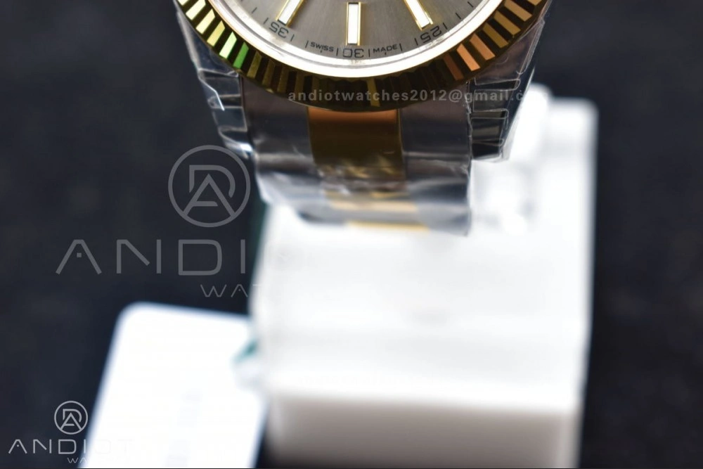 DateJust 41 126333 904L SS YG VSF 1:1 Best Edition Silver Dial on Oyster Bracelet VS UrbanStyle 596