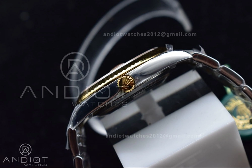 DateJust 41 126333 904L SS YG VSF 1:1 Best Edition Silver Dial on Oyster Bracelet VS UrbanStyle 596