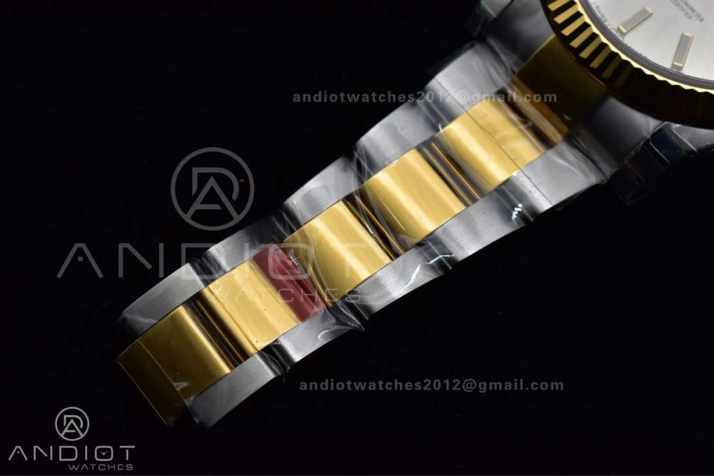 DateJust 41 126333 904L SS YG VSF 1:1 Best Edition Silver Dial on Oyster Bracelet VS UrbanStyle 596