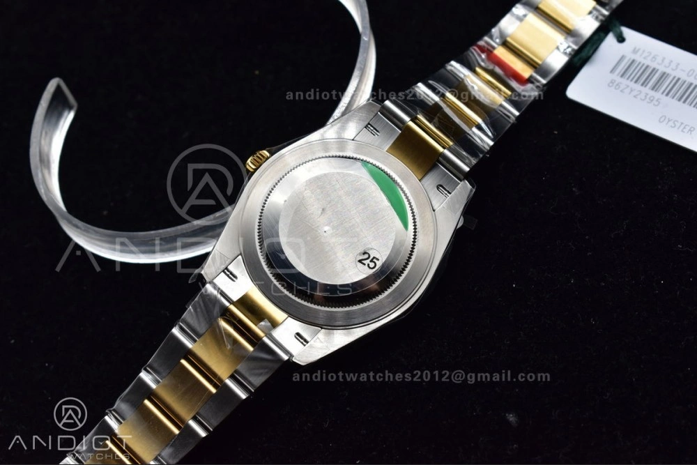 DateJust 41 126333 904L SS YG VSF 1:1 Best Edition White Dial on Oyster Bracelet VS Lightweight 599