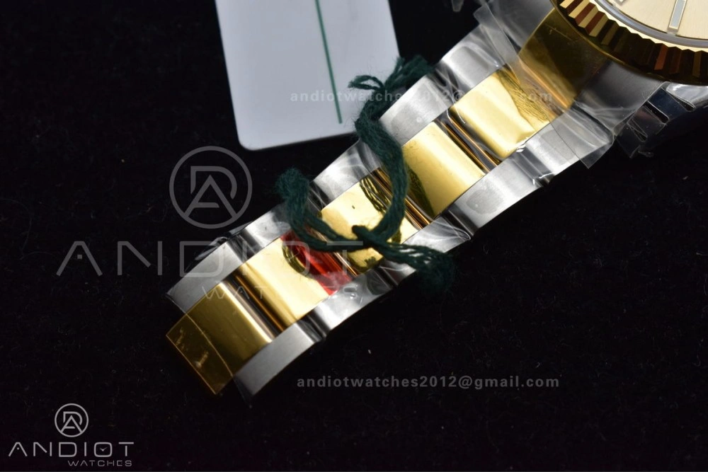 DateJust 41 126333 904L SS YG VSF 1:1 Best Edition YG Dial on Oyster Bracelet VS Lightweight 600