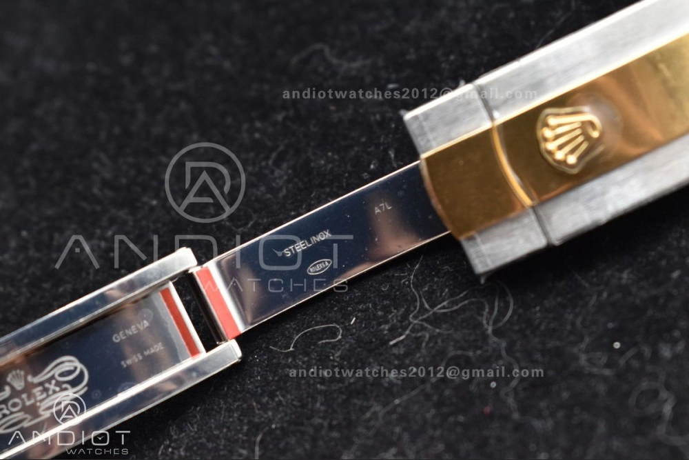 DateJust 41 126333 Clean 1:1 Best Edition 904L Steel Black Stick Dial on SS YG Jubilee Bracelet VR Sustainable 602