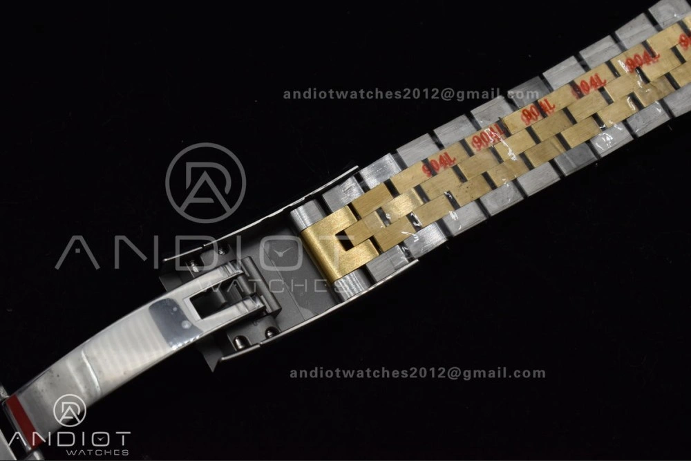 DateJust 41 126333 Clean 1:1 Best Edition 904L Steel Black Stick Dial on SS YG Jubilee Bracelet VR Sustainable 602