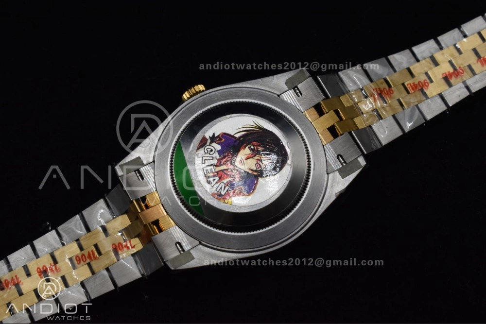DateJust 41 126333 Clean 1:1 Best Edition 904L Steel Black Stick Dial on SS YG Jubilee Bracelet VR Sustainable 602