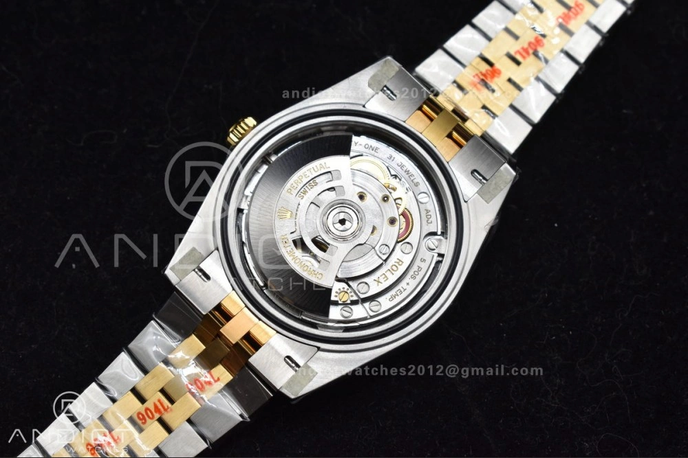 DateJust 41 126333 Clean 1:1 Best Edition 904L Steel Black Stick Dial on SS YG Jubilee Bracelet VR Sustainable 602