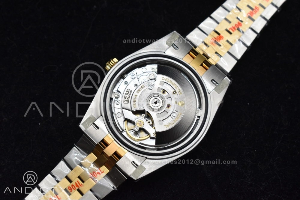 DateJust 41 126333 Clean 1:1 Best Edition 904L Steel Black Stick Dial on SS YG Jubilee Bracelet VR Sustainable 602