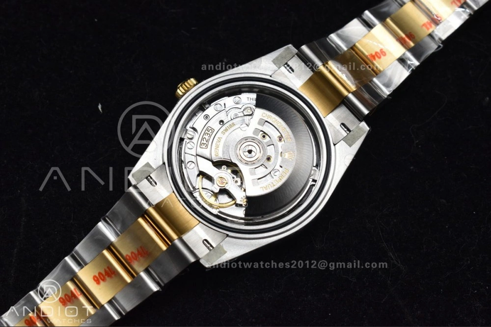Compact DateJust 41 126333 Clean 1:1 Best Edition 904L Steel Black Stick Dial on SS YG Oyster Bracelet VR 605