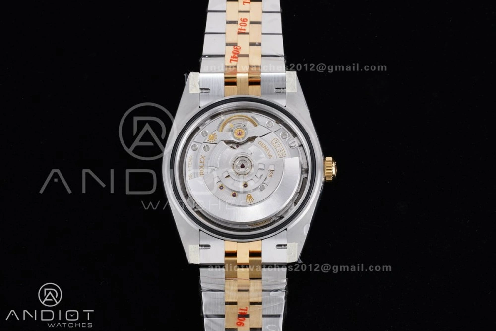 DateJust 41 126333 Clean 1:1 Best Edition 904L Steel Gray Dial Green Roman Marker on SS YG Jubilee Bracelet SH3235 (72 Hours Power Reserve) AllSeason 603