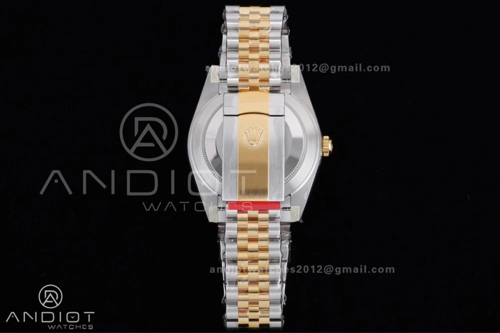 DateJust 41 126333 Clean 1:1 Best Edition 904L Steel Gray Dial Green Roman Marker on SS YG Jubilee Bracelet SH3235 (72 Hours Power Reserve) AllSeason 603