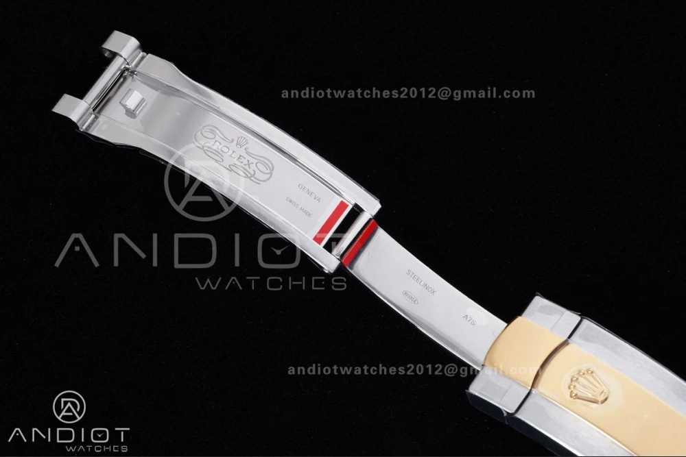 EasyCare DateJust 41 126333 Clean 1:1 Best Edition 904L Steel Gray Dial Green Roman Marker on SS YG Oyster Bracelet SH3235 (72 Hours Power Reserve) 604