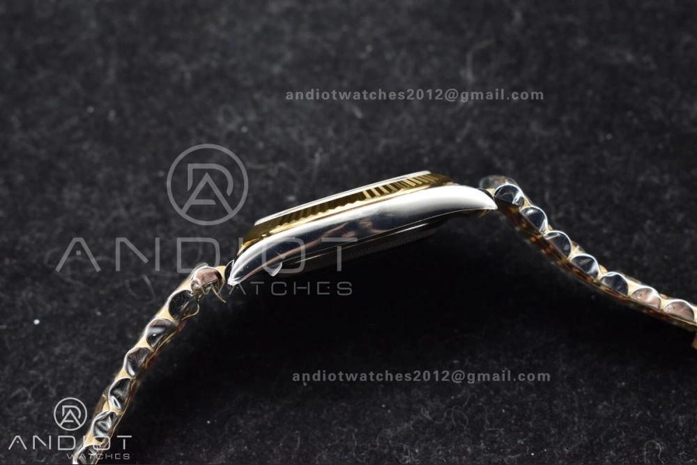 DateJust 41 126333 Clean 1:1 Best Edition 904L Steel YG Diamonds Dial On SS YG Jubilee Bracelet VR Functional 609