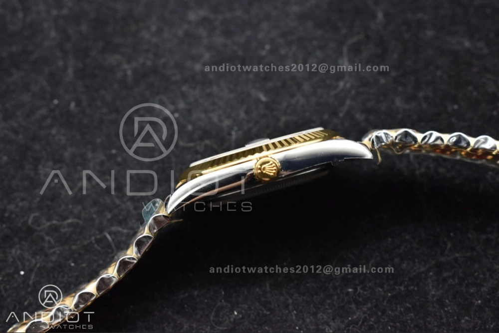 DateJust 41 126333 Clean 1:1 Best Edition 904L Steel YG Diamonds Dial On SS YG Jubilee Bracelet VR Functional 609