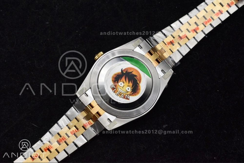 DateJust 41 126333 Clean 1:1 Best Edition 904L Steel YG Diamonds Dial On SS YG Jubilee Bracelet VR Functional 609