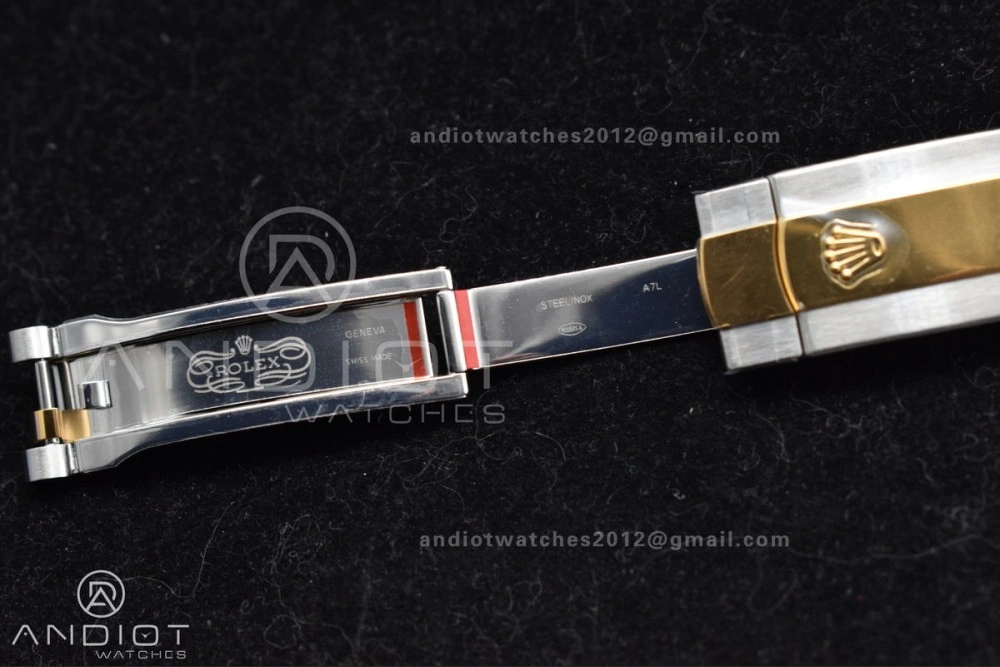 Neat DateJust 41 126333 Clean 1:1 Best Edition 904L Steel YG Stick Dial on SS YG Jubilee Bracelet VR 607