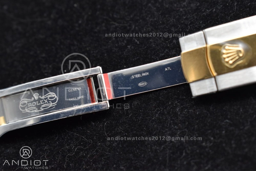 Neat DateJust 41 126333 Clean 1:1 Best Edition 904L Steel YG Stick Dial on SS YG Jubilee Bracelet VR 607