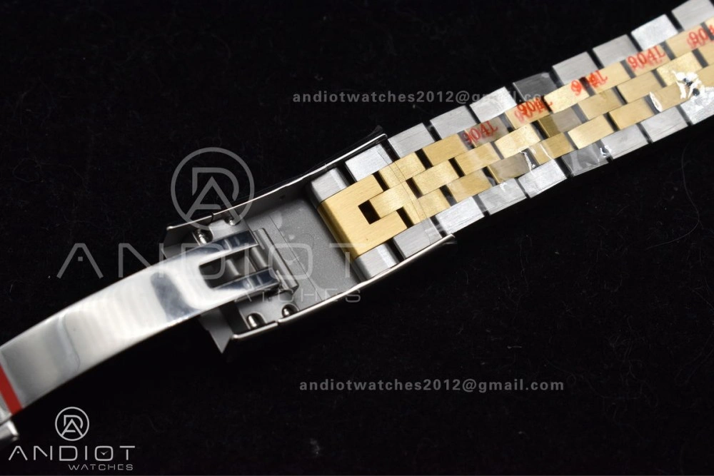 Neat DateJust 41 126333 Clean 1:1 Best Edition 904L Steel YG Stick Dial on SS YG Jubilee Bracelet VR 607