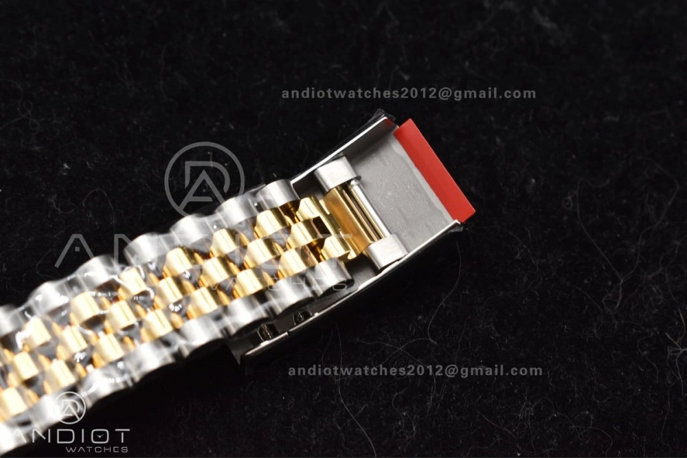 Neat DateJust 41 126333 Clean 1:1 Best Edition 904L Steel YG Stick Dial on SS YG Jubilee Bracelet VR 607