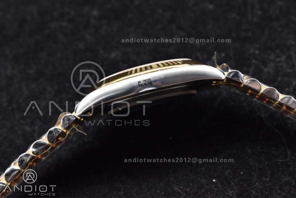 Neat DateJust 41 126333 Clean 1:1 Best Edition 904L Steel YG Stick Dial on SS YG Jubilee Bracelet VR 607
