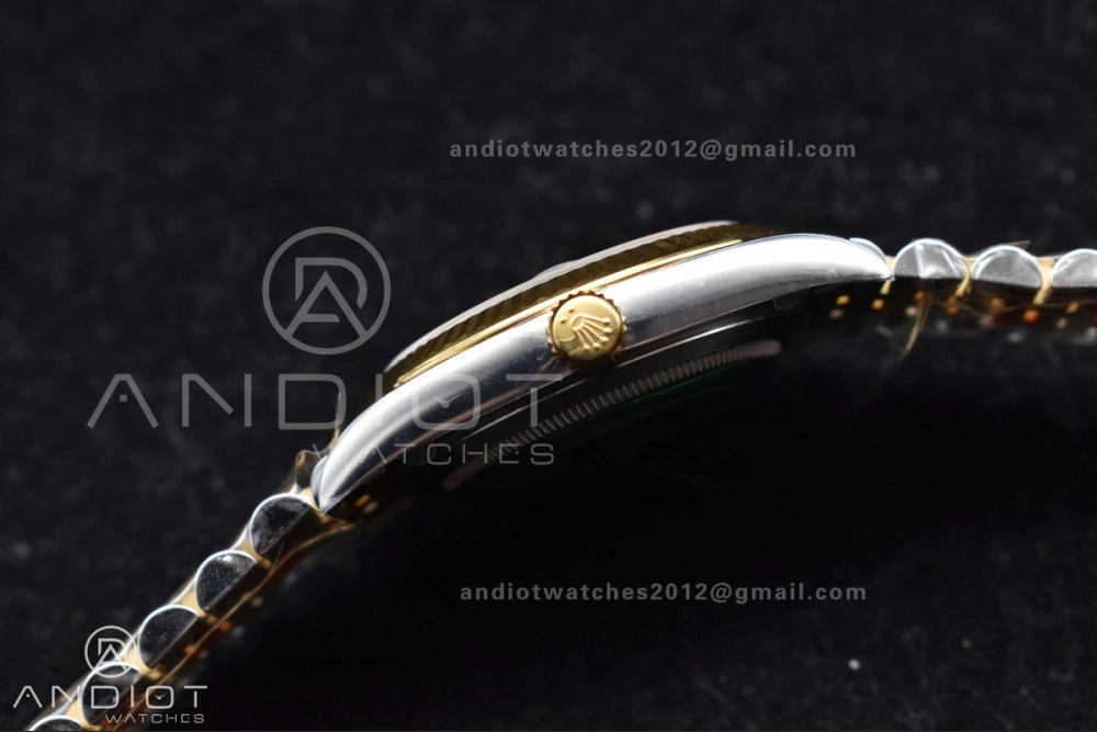 Neat DateJust 41 126333 Clean 1:1 Best Edition 904L Steel YG Stick Dial on SS YG Jubilee Bracelet VR 607