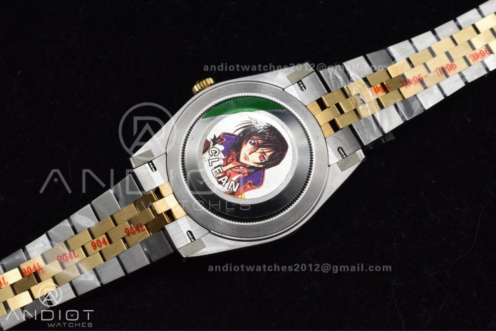 Neat DateJust 41 126333 Clean 1:1 Best Edition 904L Steel YG Stick Dial on SS YG Jubilee Bracelet VR 607