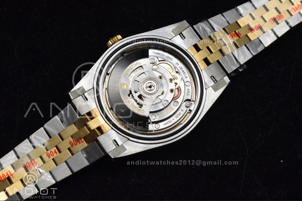 Neat DateJust 41 126333 Clean 1:1 Best Edition 904L Steel YG Stick Dial on SS YG Jubilee Bracelet VR 607