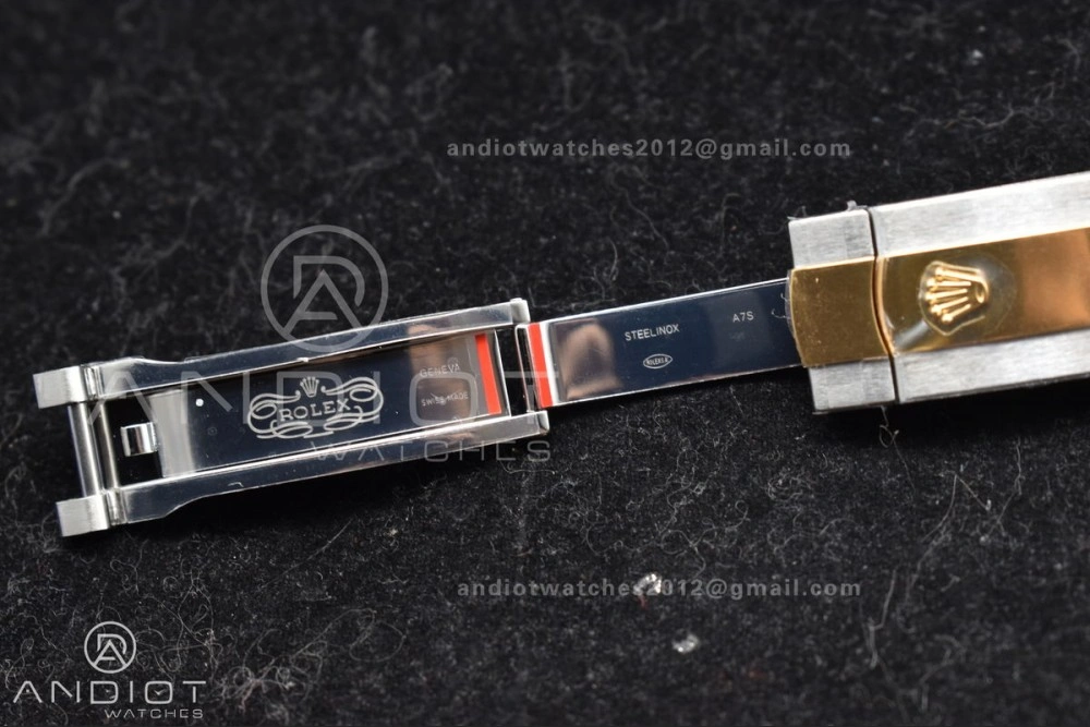 RelaxedFit DateJust 41 126333 Clean 1:1 Best Edition 904L Steel YG Stick Dial on SS YG Oyster Bracelet VR 619