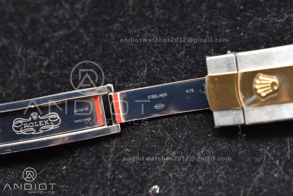 RelaxedFit DateJust 41 126333 Clean 1:1 Best Edition 904L Steel YG Stick Dial on SS YG Oyster Bracelet VR 619