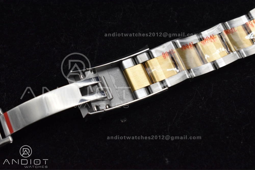RelaxedFit DateJust 41 126333 Clean 1:1 Best Edition 904L Steel YG Stick Dial on SS YG Oyster Bracelet VR 619