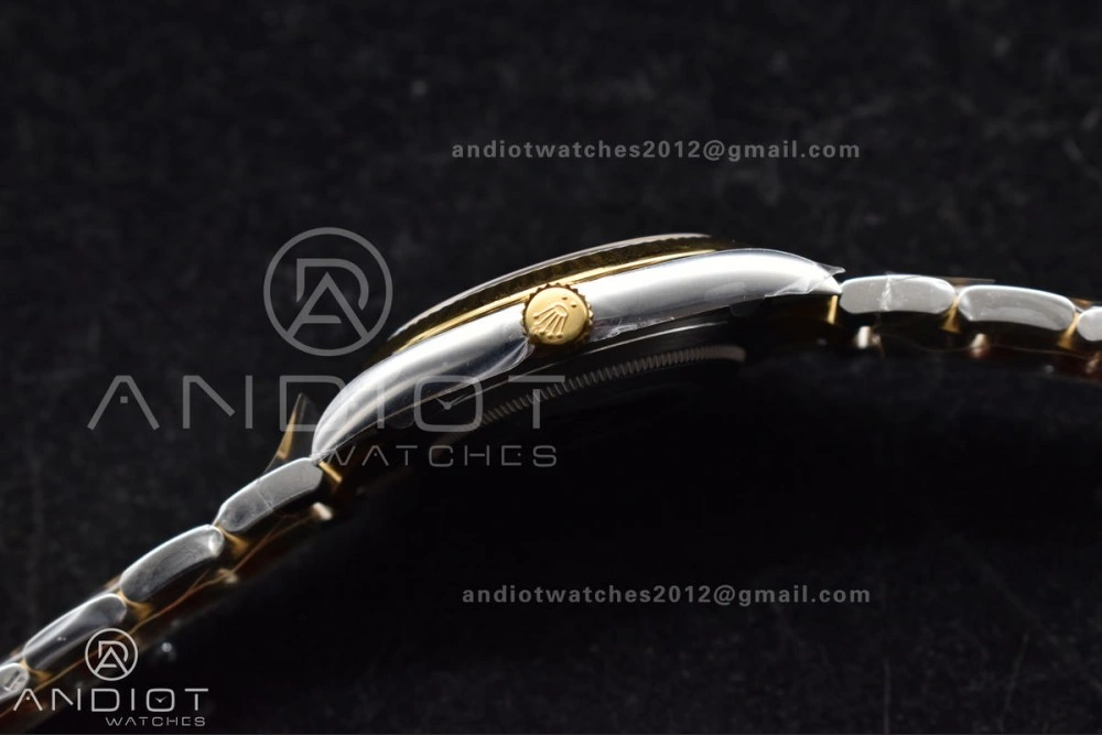 RelaxedFit DateJust 41 126333 Clean 1:1 Best Edition 904L Steel YG Stick Dial on SS YG Oyster Bracelet VR 619