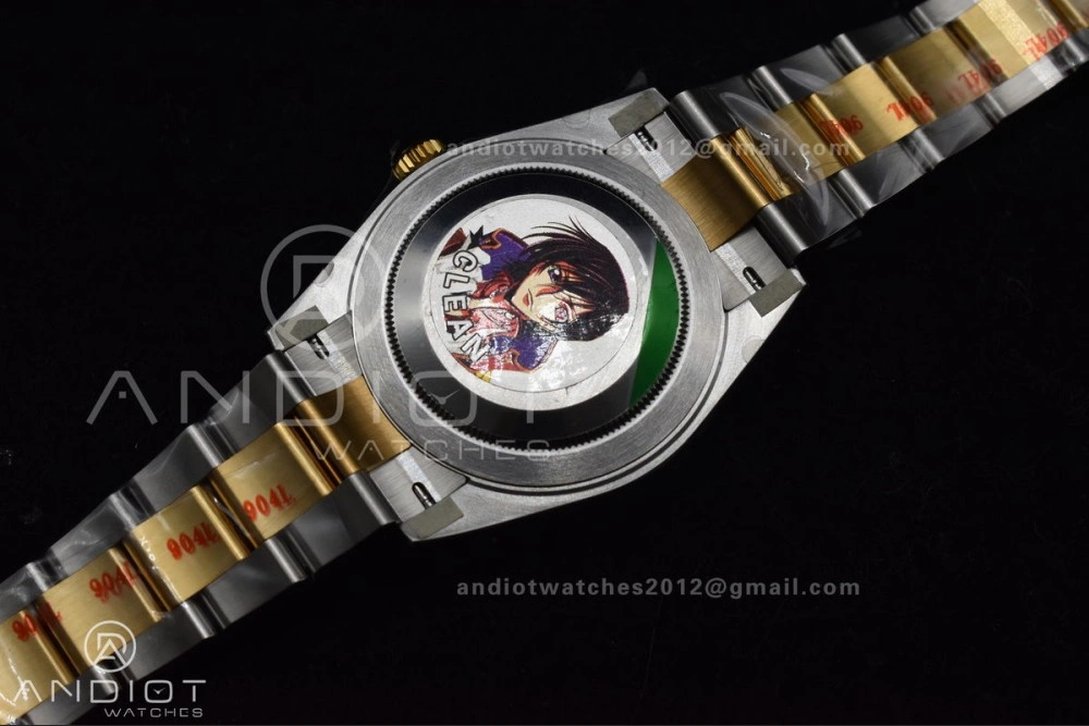RelaxedFit DateJust 41 126333 Clean 1:1 Best Edition 904L Steel YG Stick Dial on SS YG Oyster Bracelet VR 619