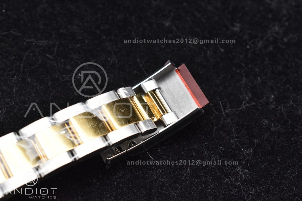 MultiPurpose DateJust 41 126333 Clean 1:1 Best Edition 904L Steel YG Textured Dial on SS YG Oyster Bracelet VR 608