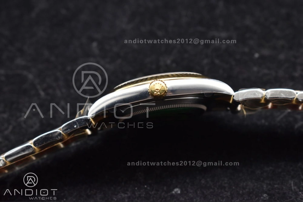 MultiPurpose DateJust 41 126333 Clean 1:1 Best Edition 904L Steel YG Textured Dial on SS YG Oyster Bracelet VR 608