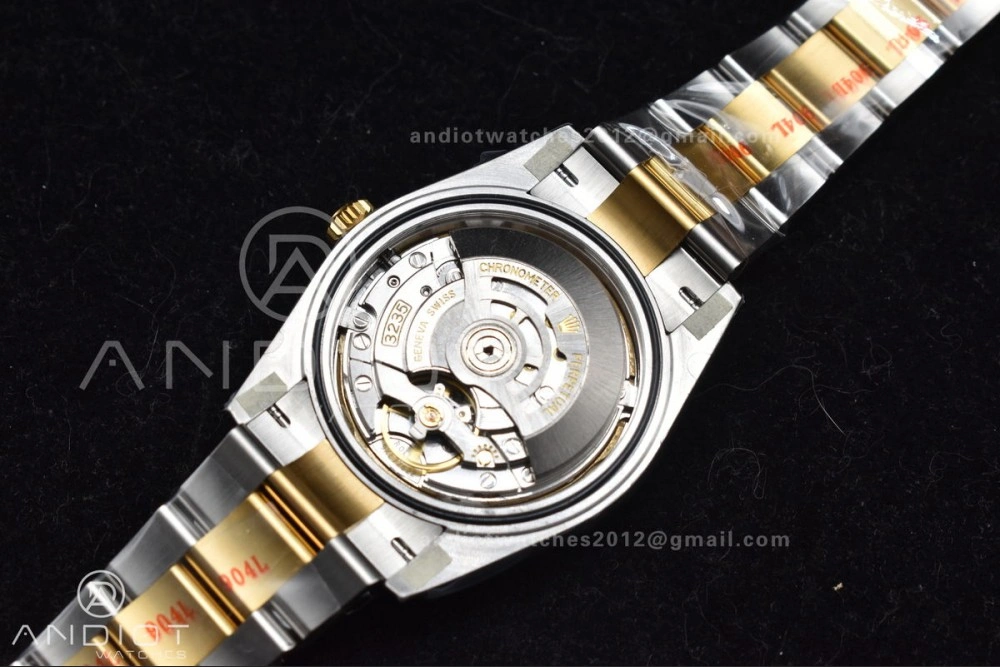 MultiPurpose DateJust 41 126333 Clean 1:1 Best Edition 904L Steel YG Textured Dial on SS YG Oyster Bracelet VR 608