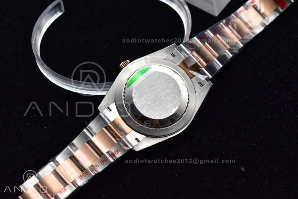 DateJust 41 126333 GMF Best Edition RG Plated Coffee Dial on SS RG Oyster Bracelet A Bold 611