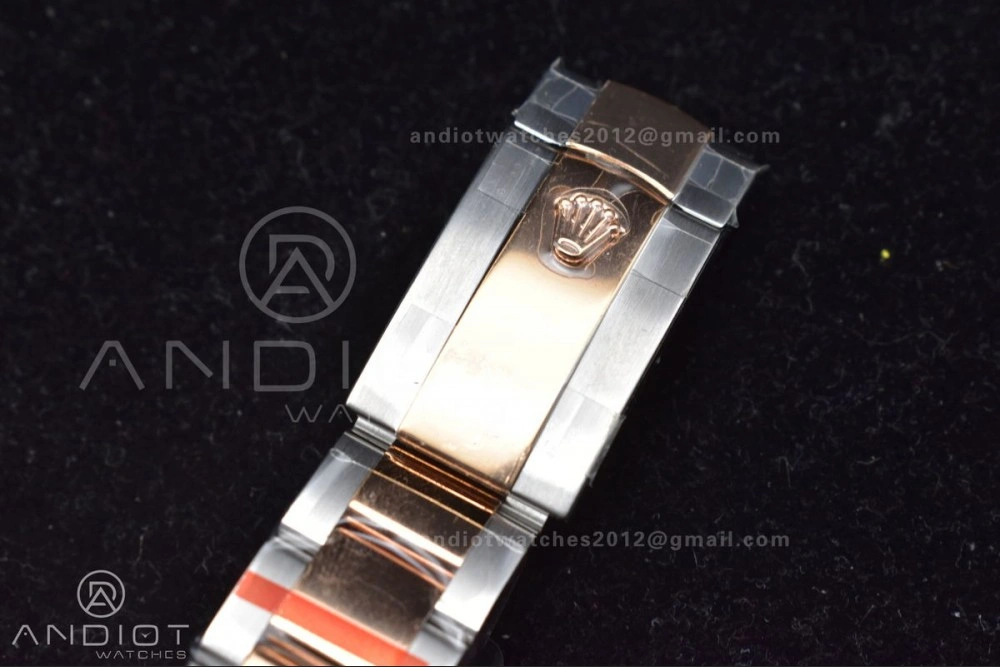DateJust 41 126333 GMF Best Edition RG Plated Coffee Dial on SS RG Oyster Bracelet A Bold 611