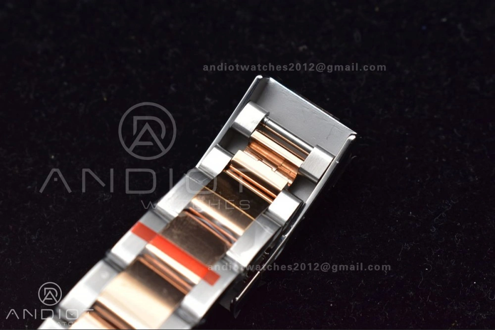 DateJust 41 126333 GMF Best Edition RG Plated Coffee Dial on SS RG Oyster Bracelet A Bold 611