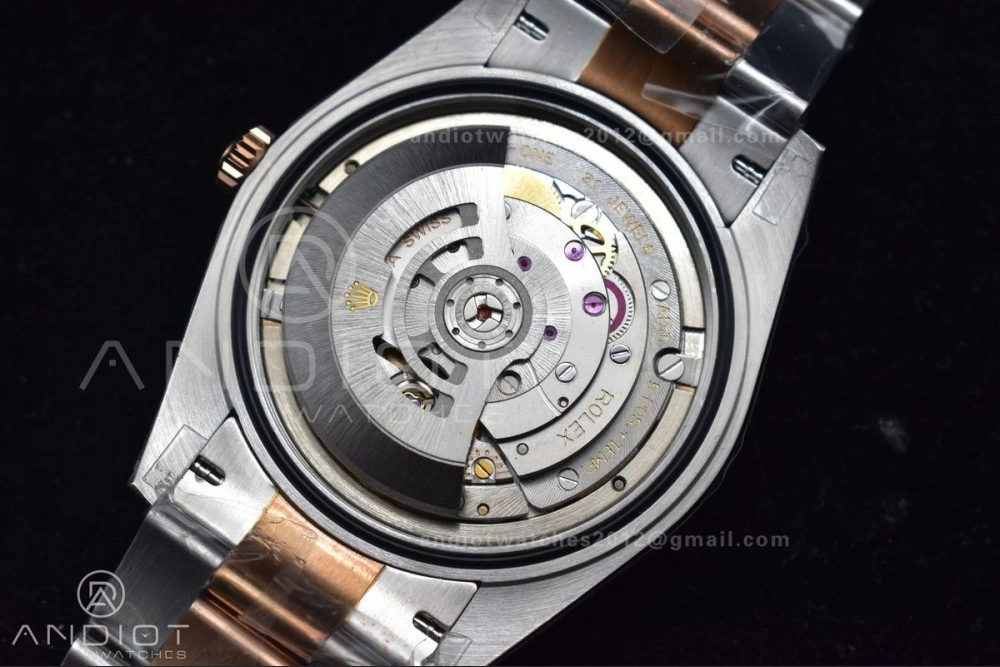 DateJust 41 126333 GMF Best Edition RG Plated Coffee Dial on SS RG Oyster Bracelet A Bold 611