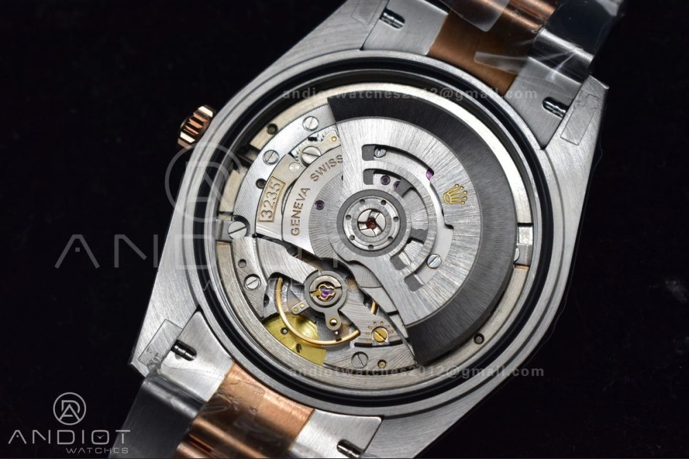 DateJust 41 126333 GMF Best Edition RG Plated Coffee Dial on SS RG Oyster Bracelet A Bold 611