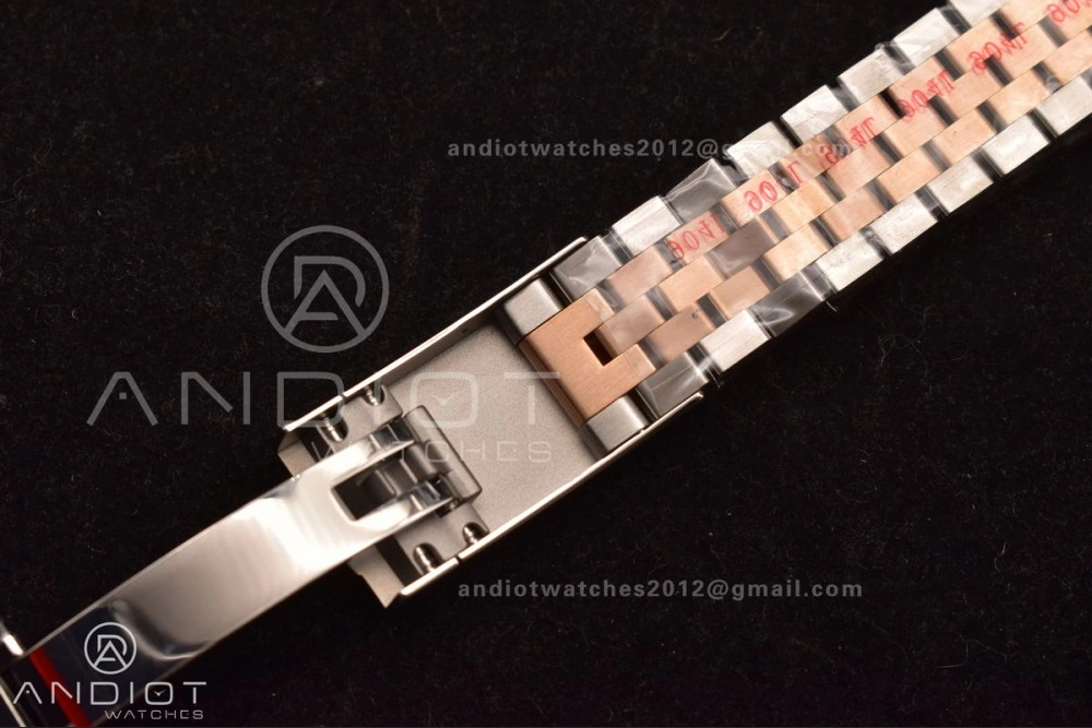 FastDry DateJust 41 126333 SS RG ARF 1:1 Best Edition 904L Steel Gray Green Roman Dial on SS RG Jubilee Bracelet SH3235 (Gain Weight) 612