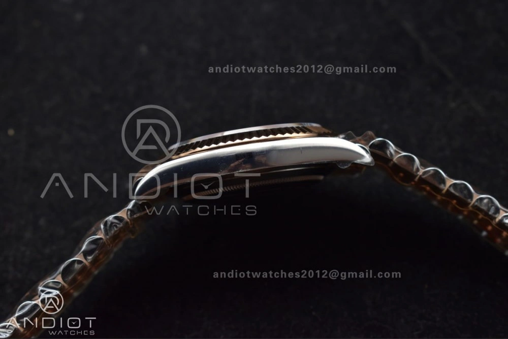 FastDry DateJust 41 126333 SS RG ARF 1:1 Best Edition 904L Steel Gray Green Roman Dial on SS RG Jubilee Bracelet SH3235 (Gain Weight) 612