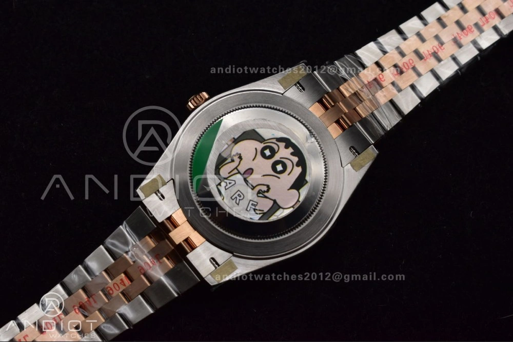 FastDry DateJust 41 126333 SS RG ARF 1:1 Best Edition 904L Steel Gray Green Roman Dial on SS RG Jubilee Bracelet SH3235 (Gain Weight) 612
