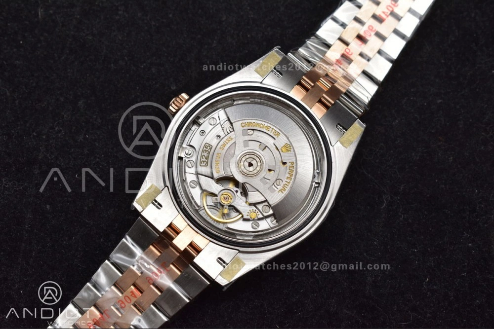 FastDry DateJust 41 126333 SS RG ARF 1:1 Best Edition 904L Steel Gray Green Roman Dial on SS RG Jubilee Bracelet SH3235 (Gain Weight) 612