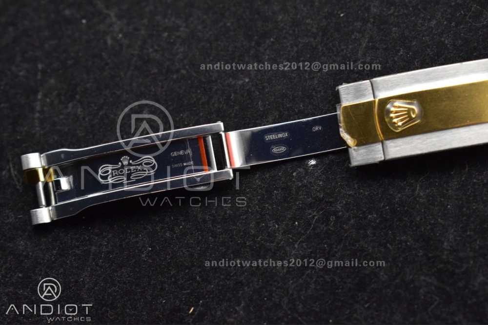 DateJust 41 126333 SS YG ARF 1:1 Best Edition 904L Steel Gray Green Roman Dial on SS YG Jubilee Bracelet SH3235 (Gain Weight) FashionForward 620