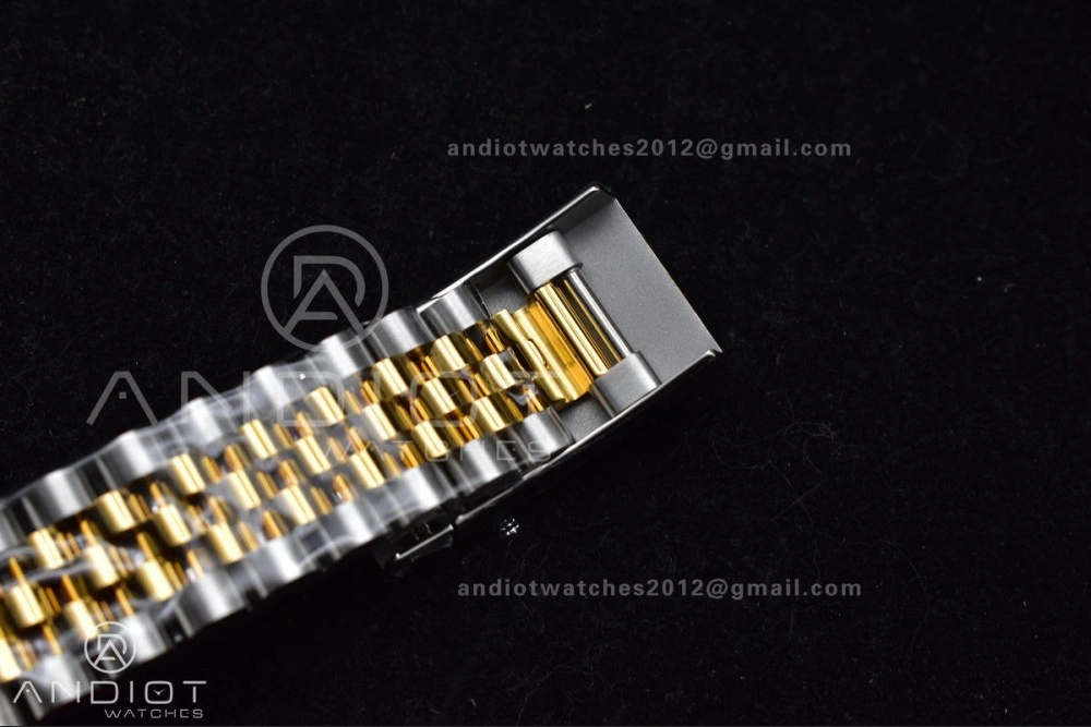 DateJust 41 126333 SS YG ARF 1:1 Best Edition 904L Steel Gray Green Roman Dial on SS YG Jubilee Bracelet SH3235 (Gain Weight) FashionForward 620