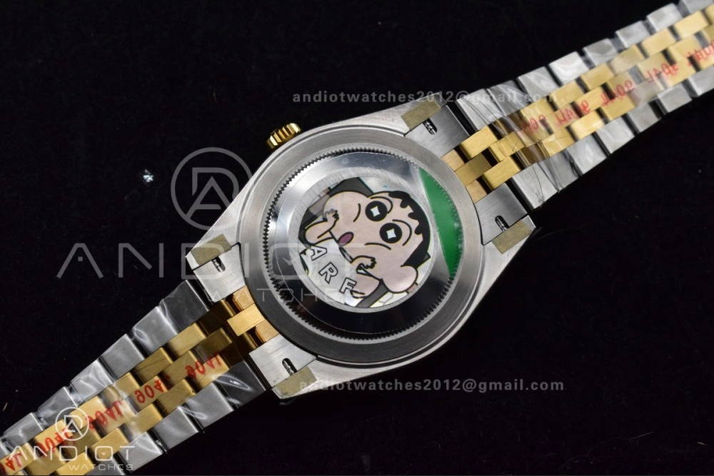 DateJust 41 126333 SS YG ARF 1:1 Best Edition 904L Steel Gray Green Roman Dial on SS YG Jubilee Bracelet SH3235 (Gain Weight) FashionForward 620