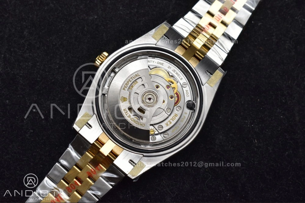 DateJust 41 126333 SS YG ARF 1:1 Best Edition 904L Steel Gray Green Roman Dial on SS YG Jubilee Bracelet SH3235 (Gain Weight) FashionForward 620