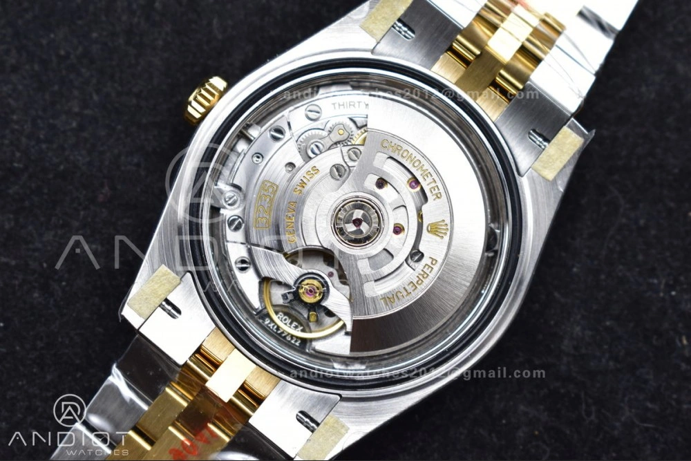 DateJust 41 126333 SS YG ARF 1:1 Best Edition 904L Steel Gray Green Roman Dial on SS YG Jubilee Bracelet SH3235 (Gain Weight) FashionForward 620