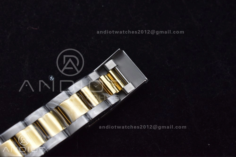 DateJust 41 126333 SS YG GMF 1:1 Best Edition 904L Steel Gray Green Roman Dial on SS YG Oyster Bracelet A TimelessDesign 614