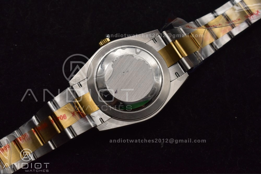DateJust 41 126333 SS YG GMF 1:1 Best Edition 904L Steel Gray Green Roman Dial on SS YG Oyster Bracelet A TimelessDesign 614