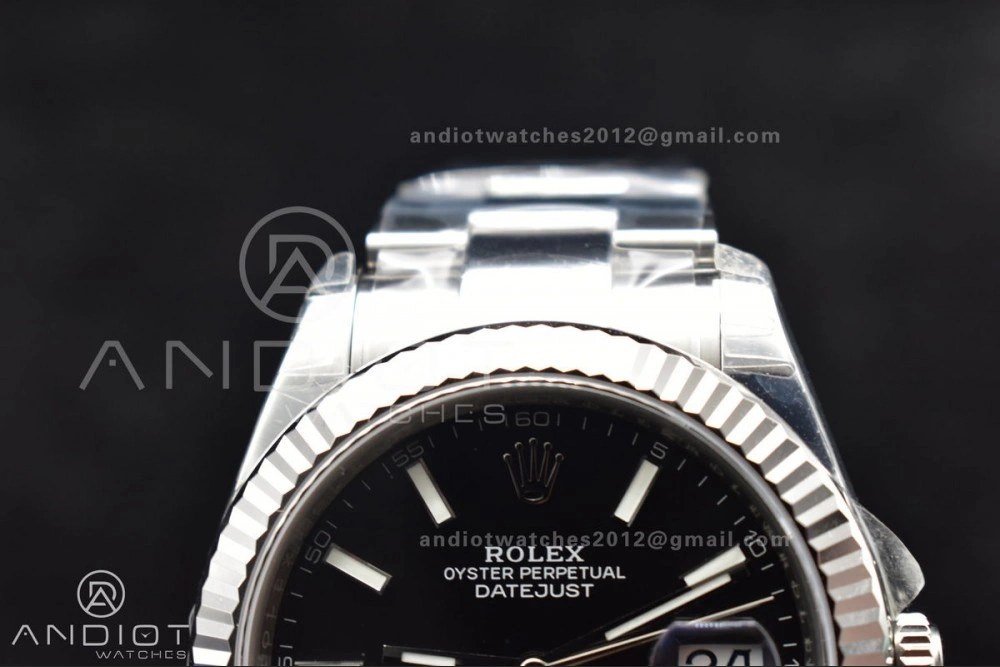 HighPerformance DateJust 41 126334 904L SS VSF 1:1 Best Edition Black Dial on Oyster Bracelet VS 615
